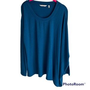 Soft Surroundings Saphire Heather Petelia Ladies Career Pullover, S